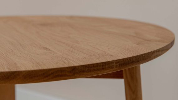 Miniaturka 3 - Nowoczesny dębowy stolik nocny Asento