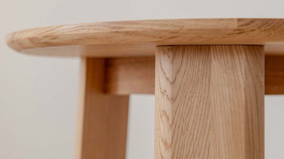 Miniaturka 7 - Nowoczesny dębowy stolik nocny Asento