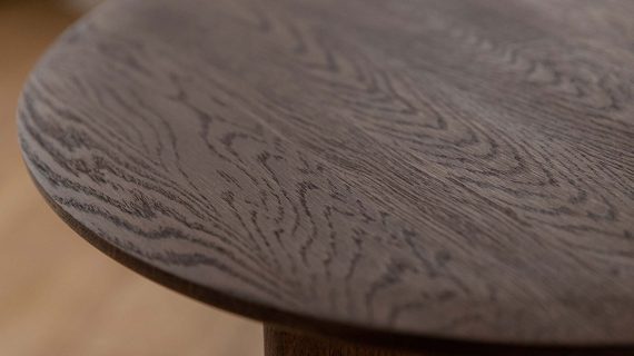 Miniaturka 4 - Klasyczny dębowy nowoczesny stolik 51 cm Asento