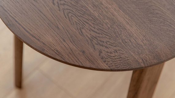 Miniaturka 6 - Klasyczny dębowy nowoczesny stolik 51 cm Asento