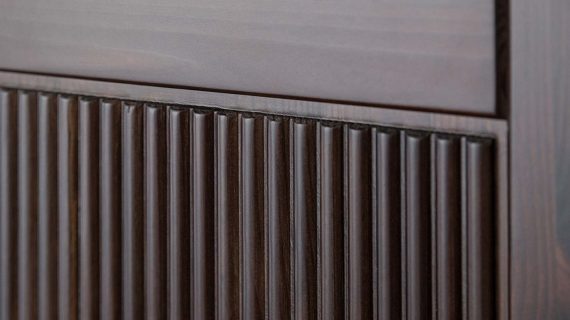 Miniaturka 3 - Klasyczna nowoczesna sosnowa komoda Kalari