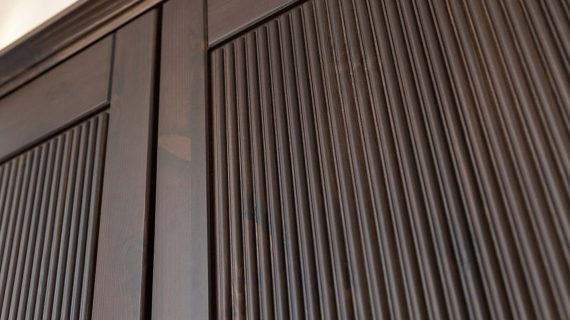 Miniaturka 4 - Nowoczesna szafa 70 cm tabacco 3-drzwiowa Kalari