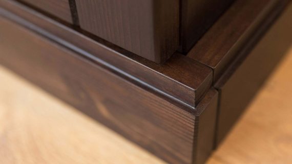 Miniaturka 7 - Nowoczesna szafa 70 cm tabacco 3-drzwiowa Kalari