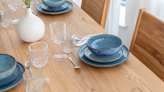 Miniaturka 6 - Drewniany klasyczny dębowy stół Siena