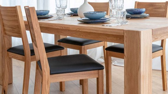 Miniaturka 3 - Drewniany klasyczny dębowy stół Siena