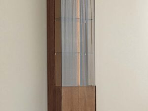 Miniaturka 3 - Półsłupek tabacco z przeszkleniem i podświetleniem LED na szarym tle