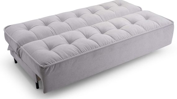 Miniaturka 4 - Sofa Loftowa Sprężyny Faliste Rozkładana Senka