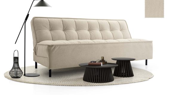 Miniaturka 9 - Sofa Loftowa Sprężyny Faliste Rozkładana Senka