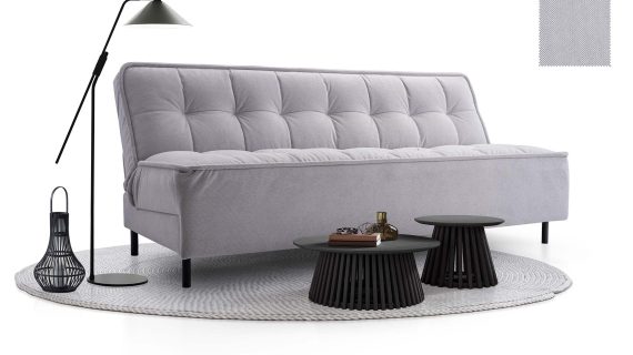 Miniaturka 12 - Sofa Loftowa Sprężyny Faliste Rozkładana Senka