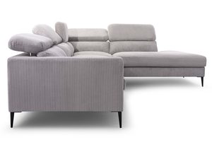 Miniaturka 2 - Narożnik beżowy Lincoln rozłożony funkcja spania