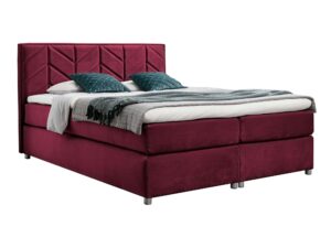 Miniaturka 1 - Nowoczesne łóżko materac kieszeniowy ozdobne przeszycia Stone