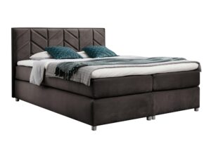 Miniaturka 3 - Nowoczesne łóżko materac kieszeniowy ozdobne przeszycia Stone