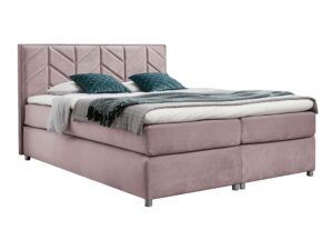 Miniaturka 4 - Nowoczesne łóżko materac kieszeniowy ozdobne przeszycia Stone