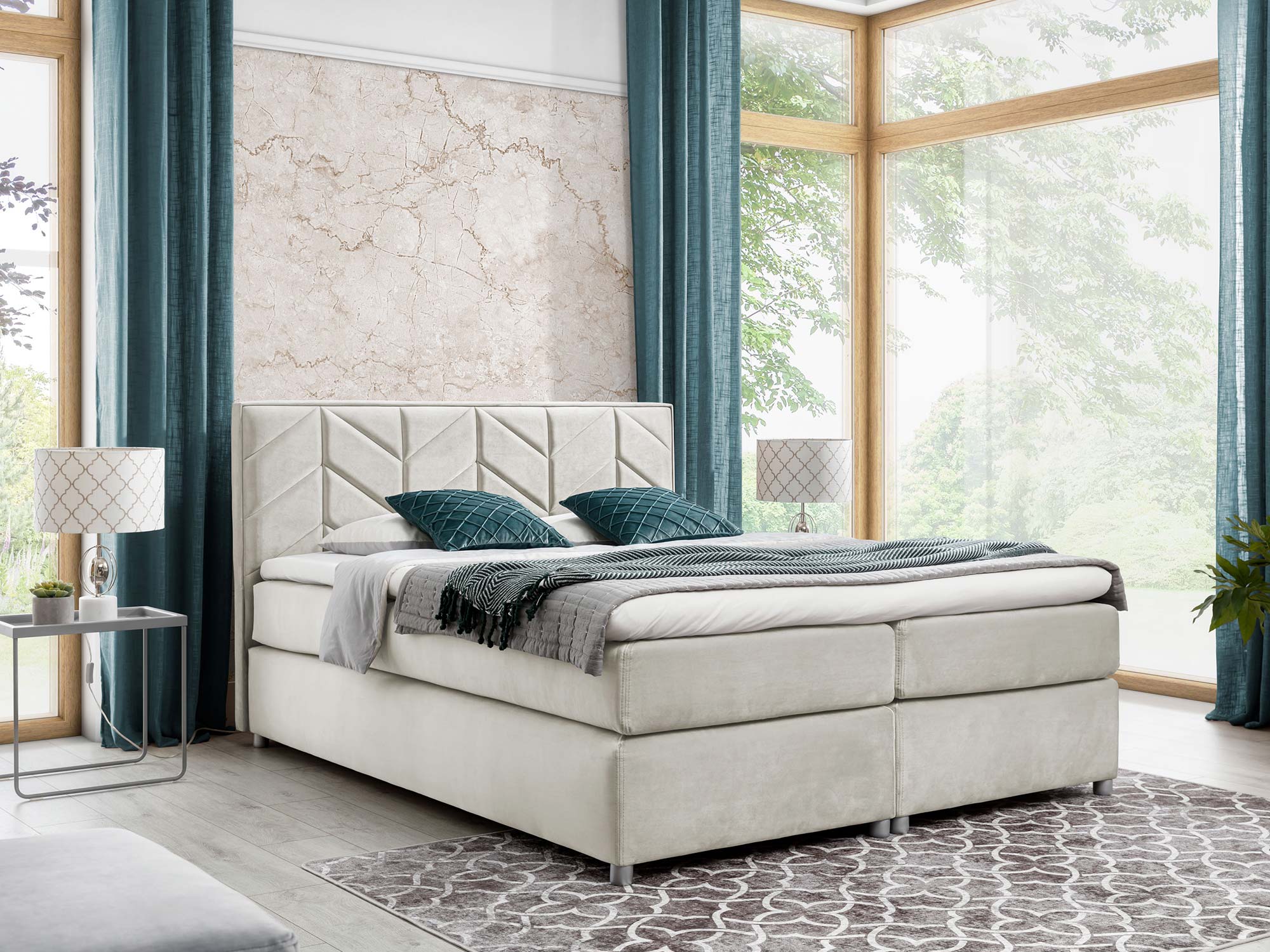 Jodła-łózko-FRENCH-VELVET-687