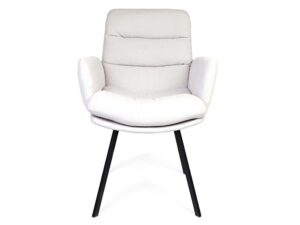 Miniaturka 4 - Loftowy fotel tapicerowany Herla ARMCHAIR METAL LEGS