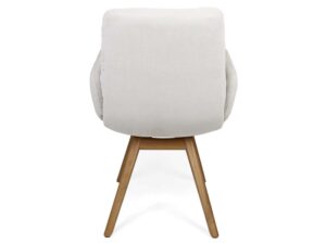 Miniaturka 1 - Klasyczny fotel tapicerowany Herla ARMCHAIR WOODEN LEGS