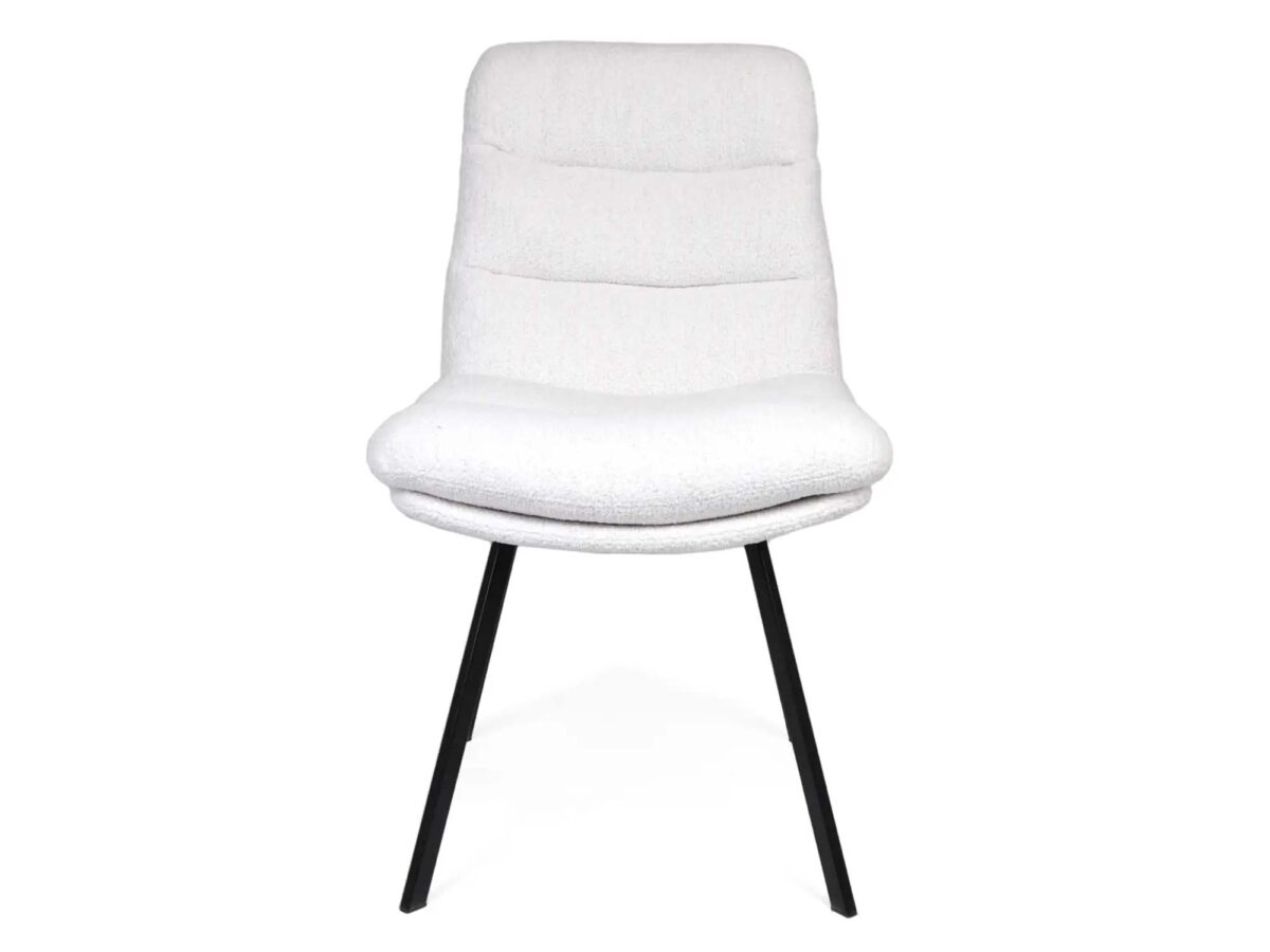 Loftowe krzesło tapicerowane Herla CHAIR METAL LEGS