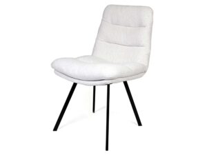 Miniaturka 1 - Loftowe krzesło tapicerowane Herla CHAIR METAL LEGS