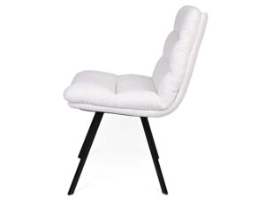 Miniaturka 2 - Loftowe krzesło tapicerowane Herla CHAIR METAL LEGS