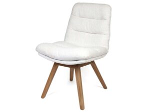 Miniaturka 1 - Klasyczne krzesło tapicerowane Herla CHAIR WOODEN LEGS