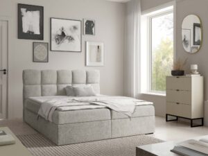 Miniaturka 12 - Nowoczesne łóżko z pojemnikiem automat sprężynowy Flow