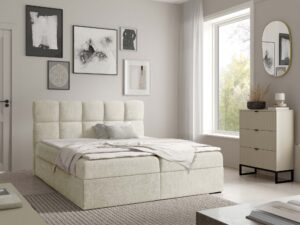 Miniaturka 18 - Nowoczesne łóżko z pojemnikiem automat sprężynowy Flow