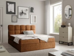 Miniaturka 16 - Nowoczesne łóżko z pojemnikiem automat sprężynowy Flow