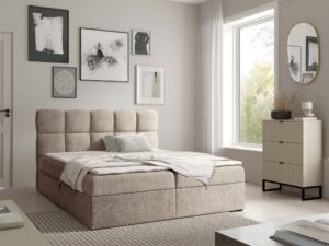 Miniaturka 15 - Nowoczesne łóżko z pojemnikiem automat sprężynowy Flow