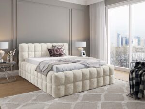 Miniaturka 32 - Loftowe łóżko stelaż metalowy Netto