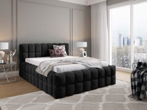 Miniaturka 30 - Loftowe łóżko stelaż metalowy Netto