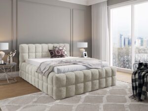 Miniaturka 29 - Loftowe łóżko stelaż metalowy Netto