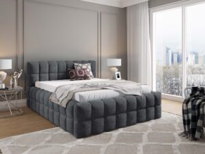 Miniaturka 27 - Loftowe łóżko stelaż metalowy Netto