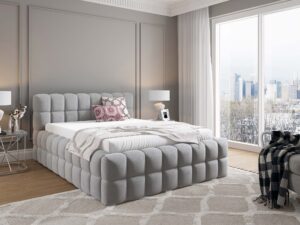 Miniaturka 35 - Loftowe łóżko stelaż metalowy Netto