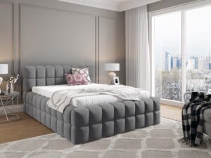 Miniaturka 36 - Loftowe łóżko stelaż metalowy Netto