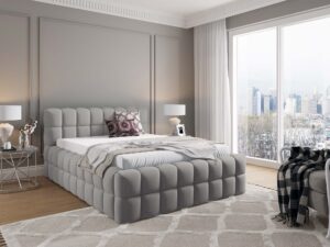 Miniaturka 37 - Loftowe łóżko stelaż metalowy Netto