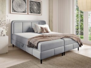 Miniaturka 15 - Nowoczesne łóżko automat sprężynowy z pojemnikiem Apis