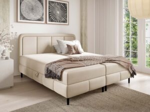 Miniaturka 13 - Nowoczesne łóżko automat sprężynowy z pojemnikiem Apis