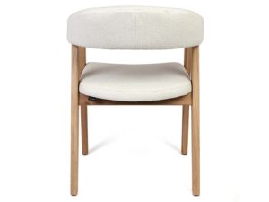 Miniaturka 3 - Klasyczne krzesło tapicerowane dębowe Benton