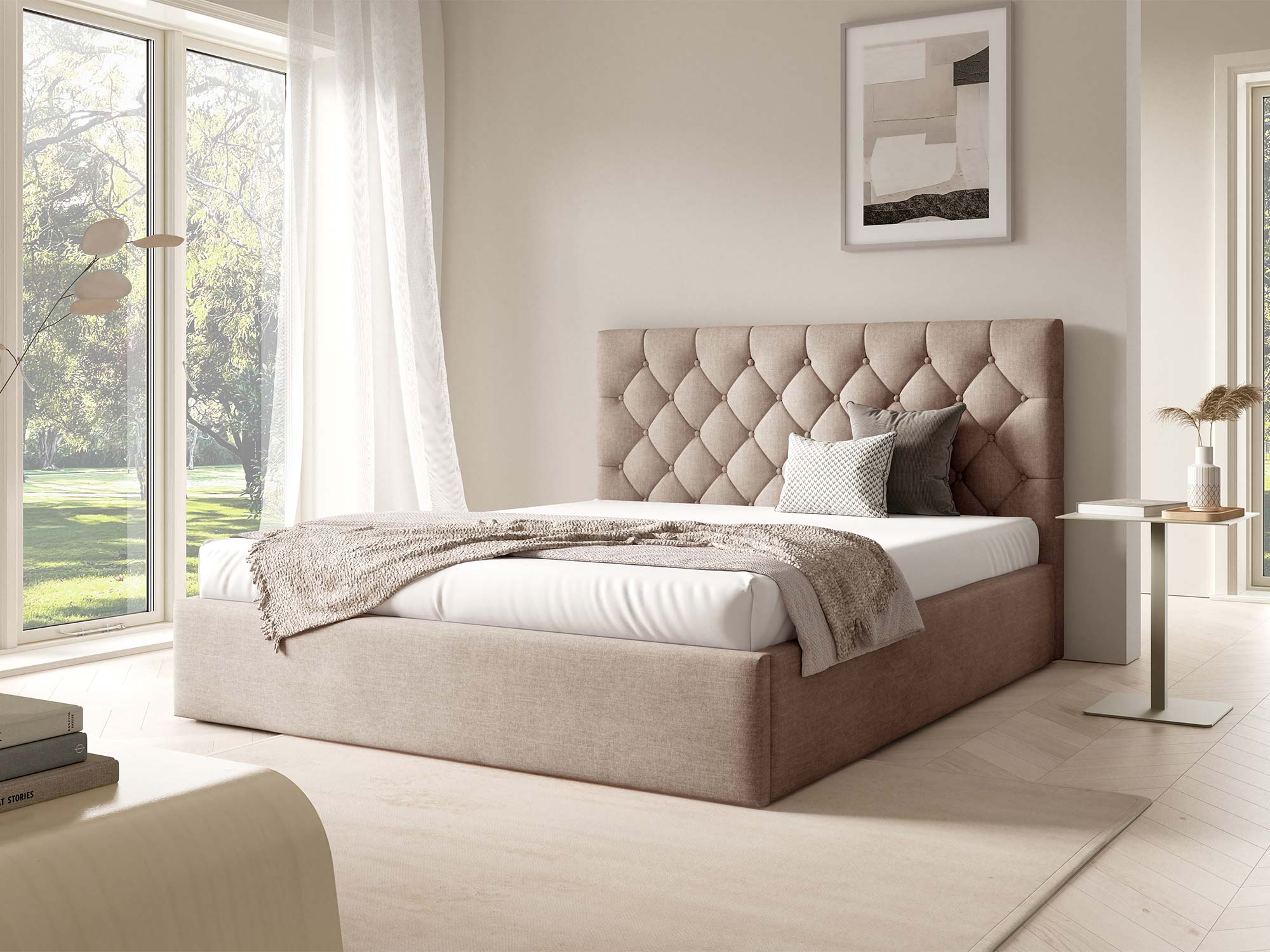 Łóżko-tapicerowane-BEST-4-w-tkaninie--rouge-03