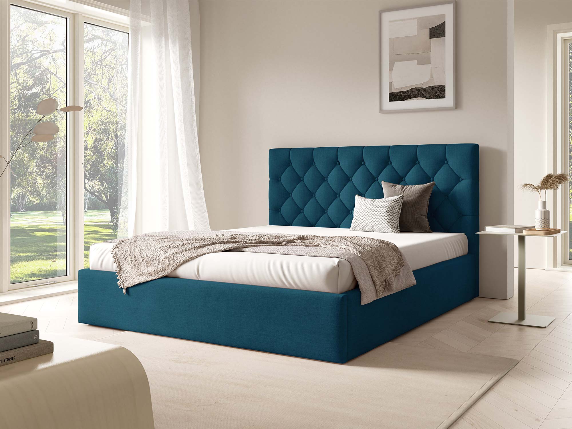 Łóżko-tapicerowane-BEST-4-w-tkaninie--rouge-13