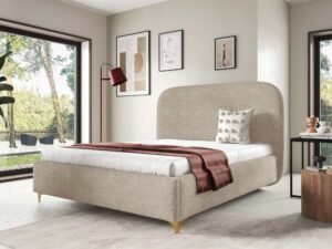 Miniaturka 24 - Loftowe łóżko metalowe nogi stelaż metalowy Ilussion