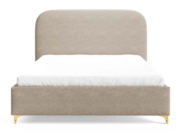 Loftowe łóżko metalowe nogi stelaż metalowy Ilussion