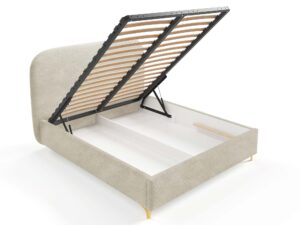 Miniaturka 14 - Loftowe łóżko metalowe nogi stelaż metalowy Ilussion