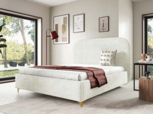 Miniaturka 26 - Loftowe łóżko metalowe nogi stelaż metalowy Ilussion