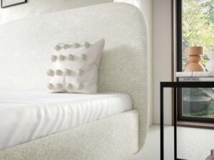 Miniaturka 21 - Loftowe łóżko metalowe nogi stelaż metalowy Ilussion