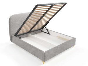 Miniaturka 18 - Loftowe łóżko metalowe nogi stelaż metalowy Ilussion