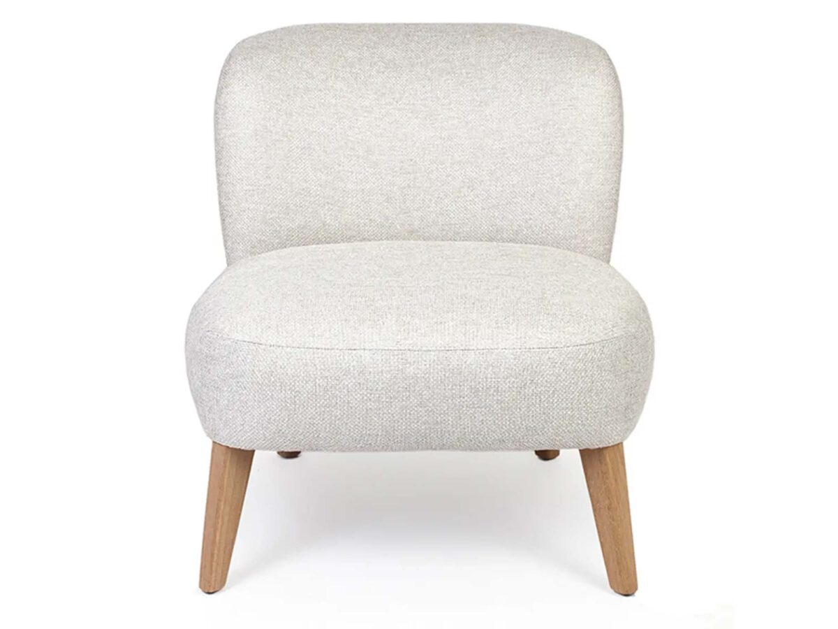 Dębowe krzesło ergonomiczne tapicerowane Mulan