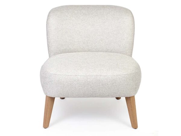 Dębowe krzesło ergonomiczne tapicerowane Mulan