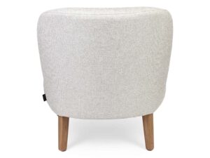 Miniaturka 3 - Dębowe krzesło ergonomiczne tapicerowane Mulan