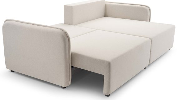 Miniaturka 5 - Kanapa Nowoczesna Sprężyny Faliste Rozkładana Mimi